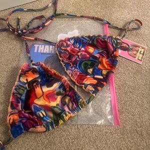 Strawberry Milk Mob Sto Posto Dobro Bikini Top